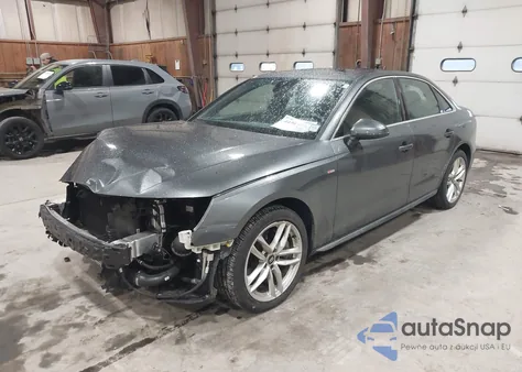 2020 Audi A4 Premium 45 Tfsi Quattro S Tronic z USA, uszkodzony, nr VIN WAUDNAF45LN005332